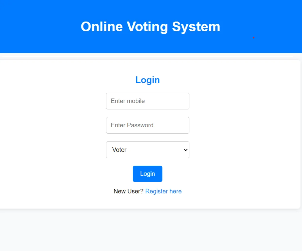 Online Voting System
